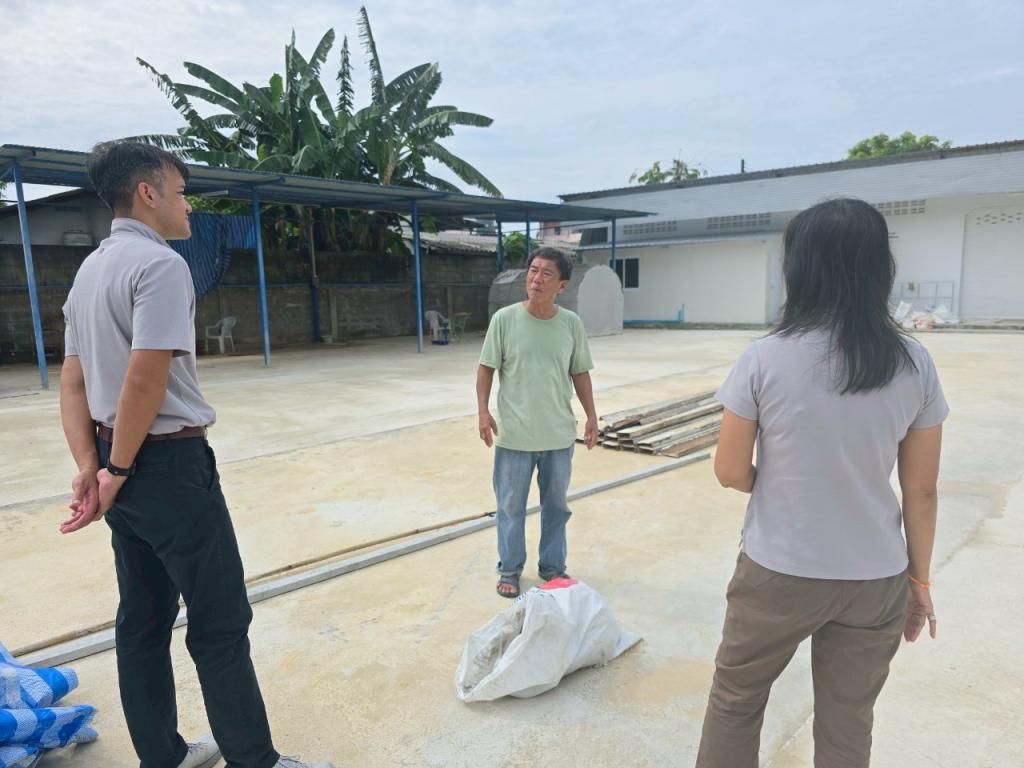DIPROM CENTER 11 ลงพื้นที่ติดตามการดำเนินงาน กิจกรรมการนำมาตรฐานทั่วไปพัฒนาธุรกิจเกษตรแปรรูปเป้าหมาย/(GHP/HACCP)