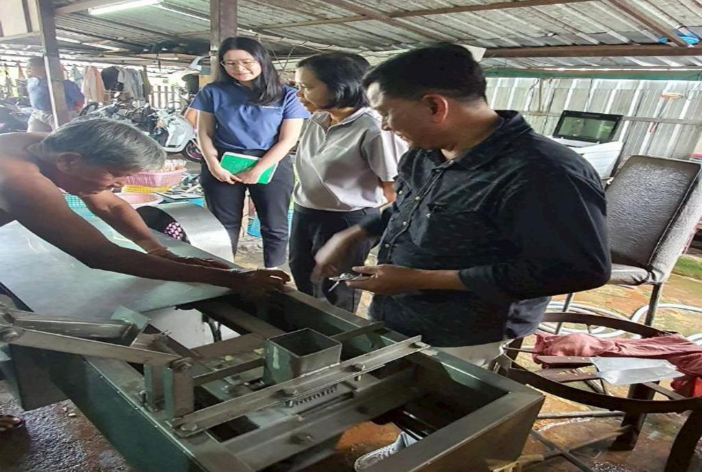 DIPROM CENTER 11 ลงพื้นที่ติดตามผลการดำเนินกิจกรรมพัฒนาเทคโนโลยีการผลิตชั้นสูงที่เหมาะสมสำหรับอุตสาหกรรมเกษตรแปรรูป