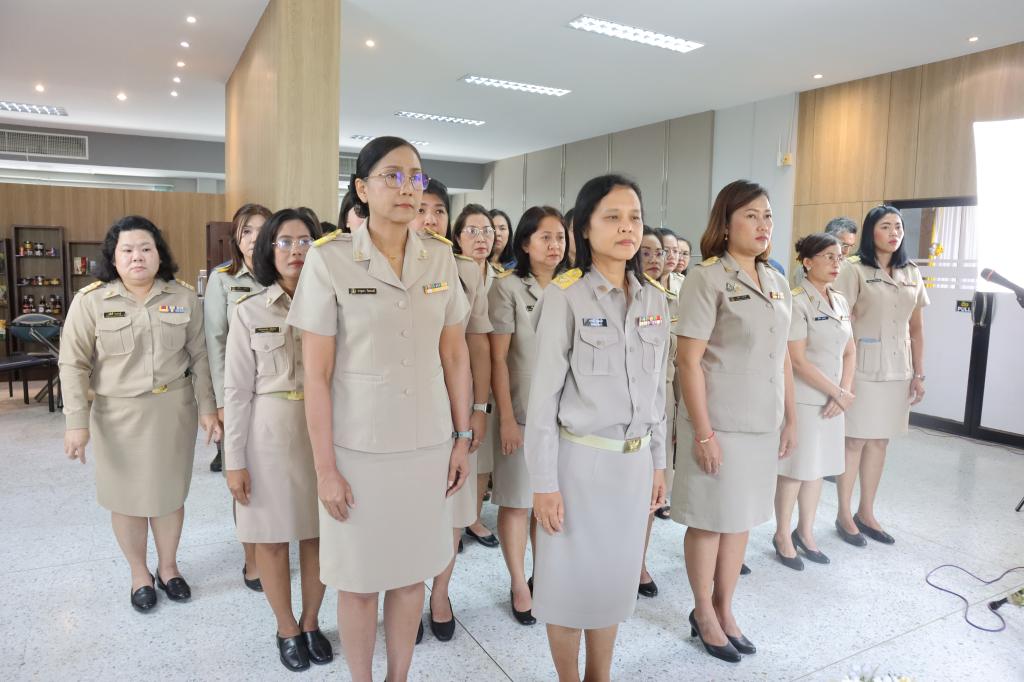 กิจกรรม  “พิธีถวายสัตย์ปฏิญาณเพื่อเป็นข้าราชการที่ดีและพลัง ของแผ่นดิน”  ของ  ศภ.11 กสอ.