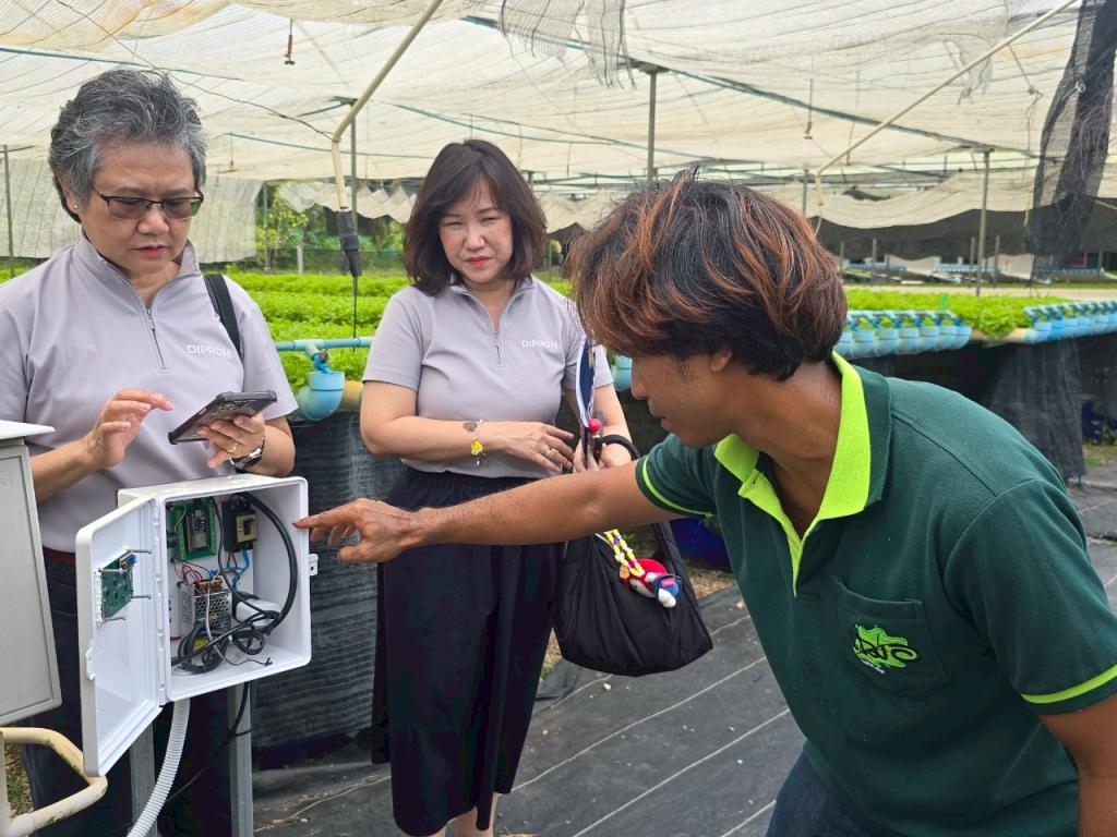 DIPROM CENTER 11 ลงพื้นที่ติดตามการดำเนินงาน กิจกรรม การเสริมแกร่งกระบวนการผลิตให้ดีพร้อมด้วยเทคโนโลยีดิจิทัล (IIoT)
