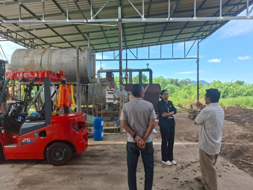 DIPROM CENTER 11 ติดตามผลการดำเนินกิจกรรม พัฒนาเทคโนโลยีการผลิตชั้นสูงที่เหมาะสมสำหรับอุตสาหกรรมเกษตรแปรรูป ประจำปีงบประมาณ พ.ศ.2568