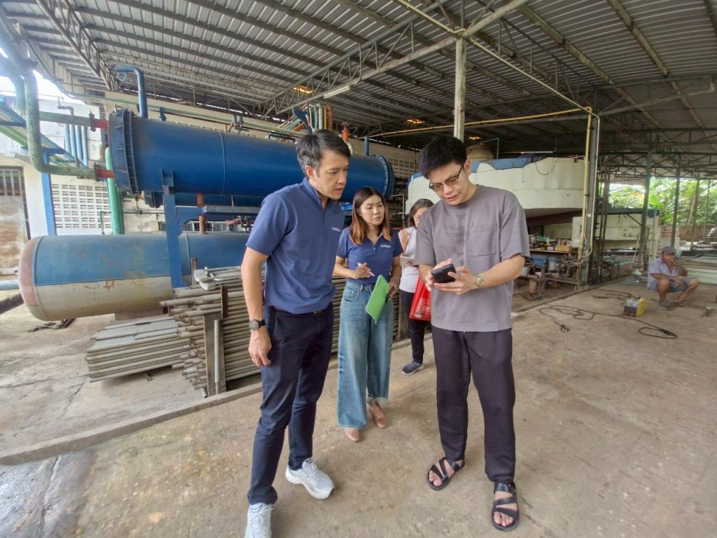 #ลงพื้นที่ติดตาม กิจกรรมให้คำปรึกษาแนะนำวิสาหกิจ เพื่อพัฒนาประสิทธิภาพการบริหารจัดการด้วยนวัตกรรมเทคโนโลยีดิจิทัล ที่สอดคล้องกับอุตสาหกรรมเศรษฐกิจในพื้นที่เป้าหมาย