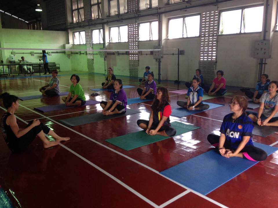 จัดกิจกรรม Happy body และ Happy relax
