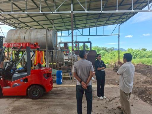 DIPROM CENTER 11 ติดตามผลการดำเนินกิจกรรม พัฒนาเทคโนโลยีการผลิตชั้นสูงที่เหมาะสมสำหรับอุตสาหกรรมเกษตรแปรรูป ประจำปีงบประมาณ พ.ศ.2568